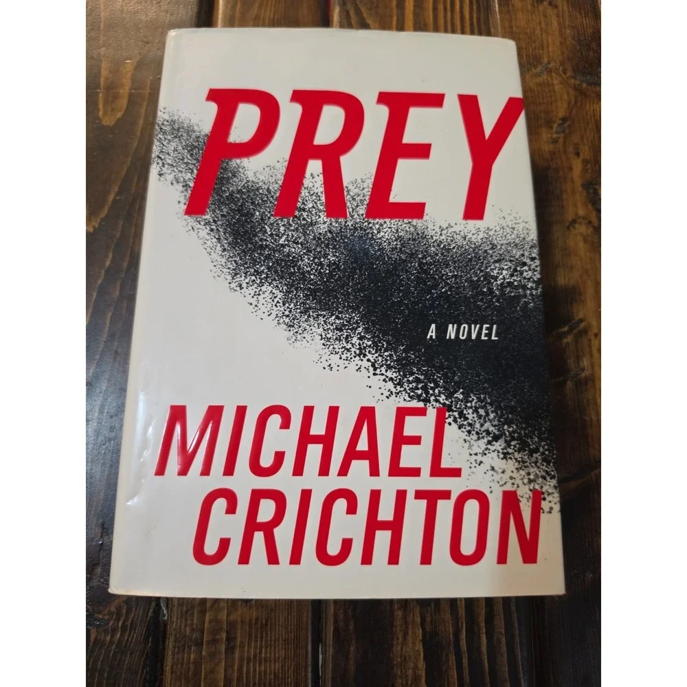 First Edition 2002 PREY MICHAEL CRICHTON HARDCOVER BOOK  NOVEL HARPERCOLLINS